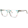 Clear Candy Stripe Whitney